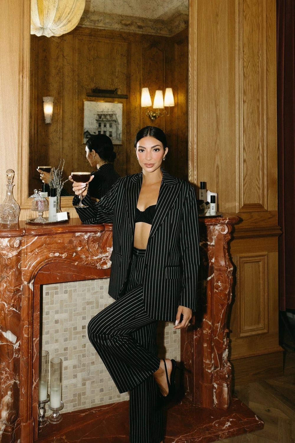 A Conxeppt custom tailored look for women